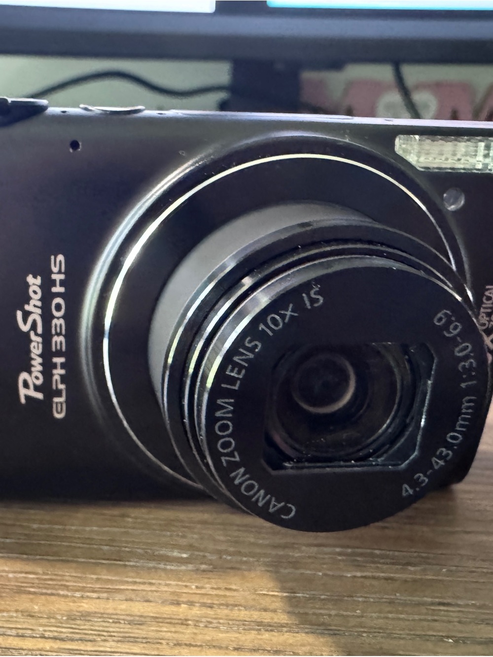 Canon PowerShot ELPH 330 HS Compact Digital Camera - Black